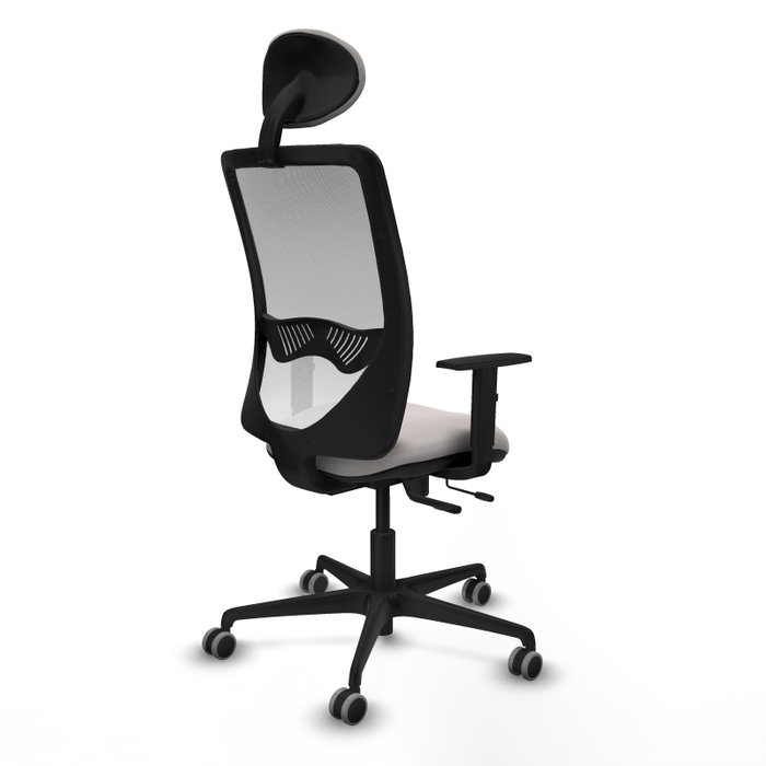 PIQUERAS Y CRESPO Silla de oficina Zulema con mecanismo Sincro/Traslack Blanco