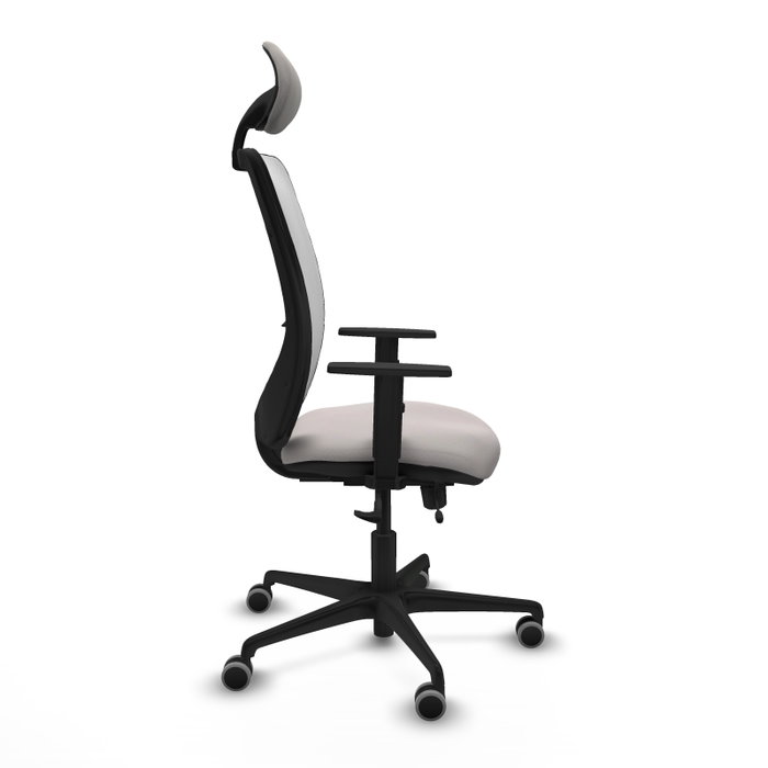 PIQUERAS Y CRESPO Silla de oficina Zulema con mecanismo Sincro/Traslack Blanco