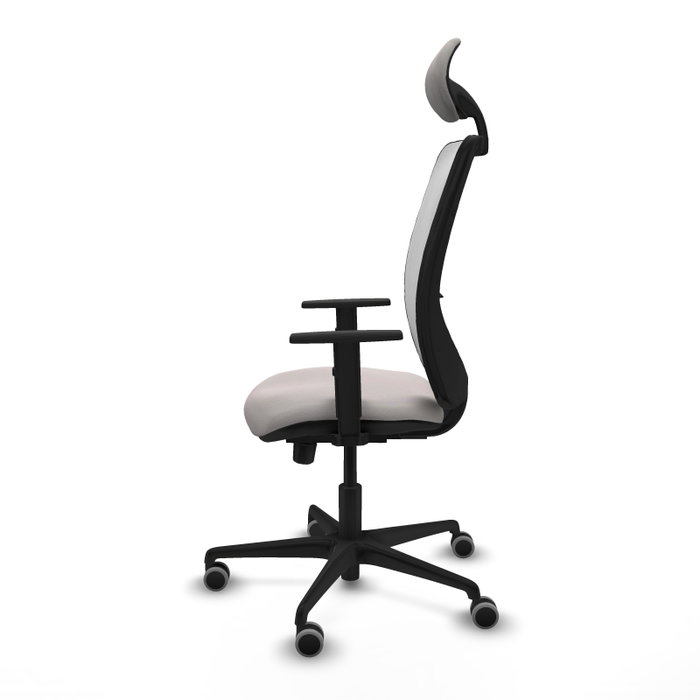 PIQUERAS Y CRESPO Silla de oficina Zulema con mecanismo Sincro/Traslack Blanco