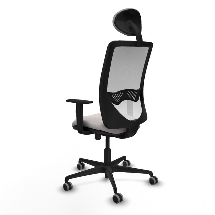 PIQUERAS Y CRESPO Silla de oficina Zulema con mecanismo Sincro/Traslack Blanco