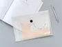 Liderpapel Carpeta dossier con broche DIN A6 transparente