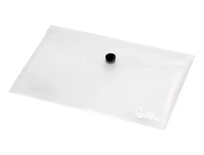 Liderpapel Carpeta dossier con broche DIN A6 transparente