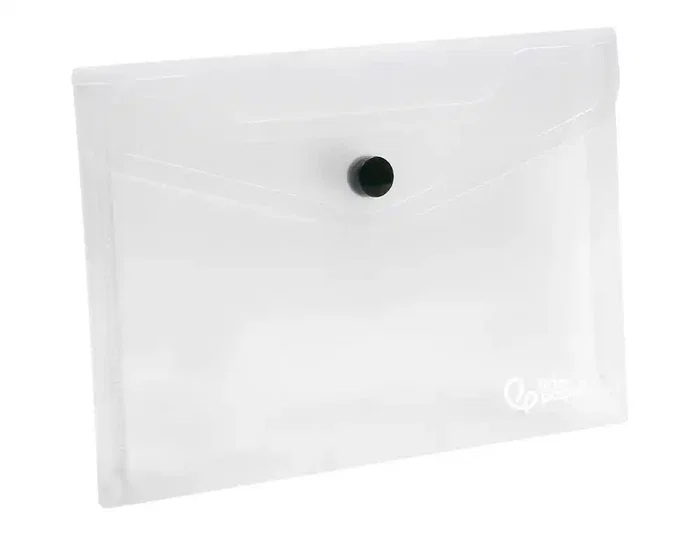 Liderpapel Carpeta dossier con broche DIN A6 transparente