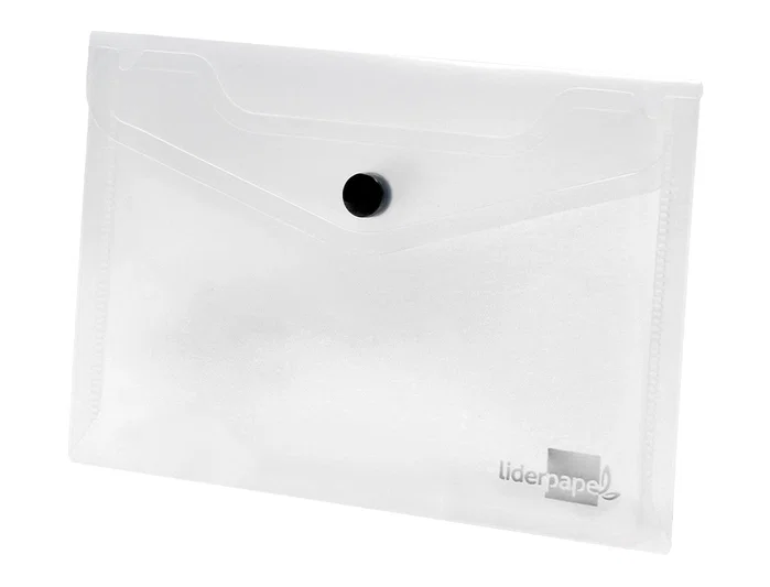 Liderpapel Carpeta dossier con broche DIN A6 transparente Liderpapel Carpeta dossier con broche DIN A6 transparente