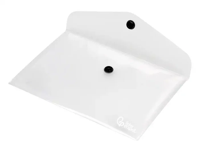 Liderpapel Carpeta dossier con broche DIN A6 transparente