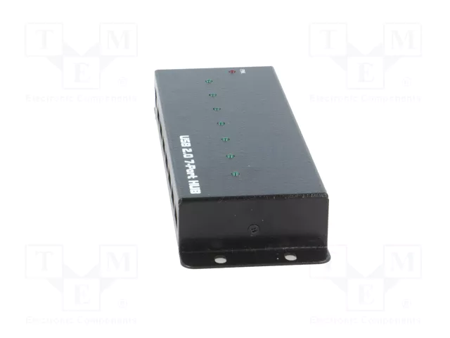 LOGILINK Hub USB Industrial con 7 Puertos USB A y USB B