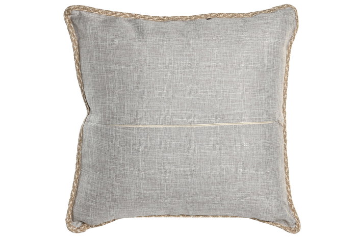 DKD Home Decor Cojín Tropical Azul Verde 15 x 45 x 45 cm (6 Unidades)