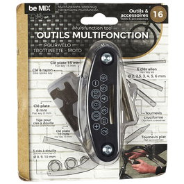 Be Mix Destornillador Allen 16 En 1 ABS Plástico