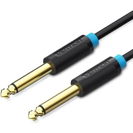 Vention Cable Mono Jack 6.5 Macho a Jack 6.5 Macho 10m Negro Vention Cable Mono Jack 6.5 Macho a Jack 6.5 Macho 10m Negro