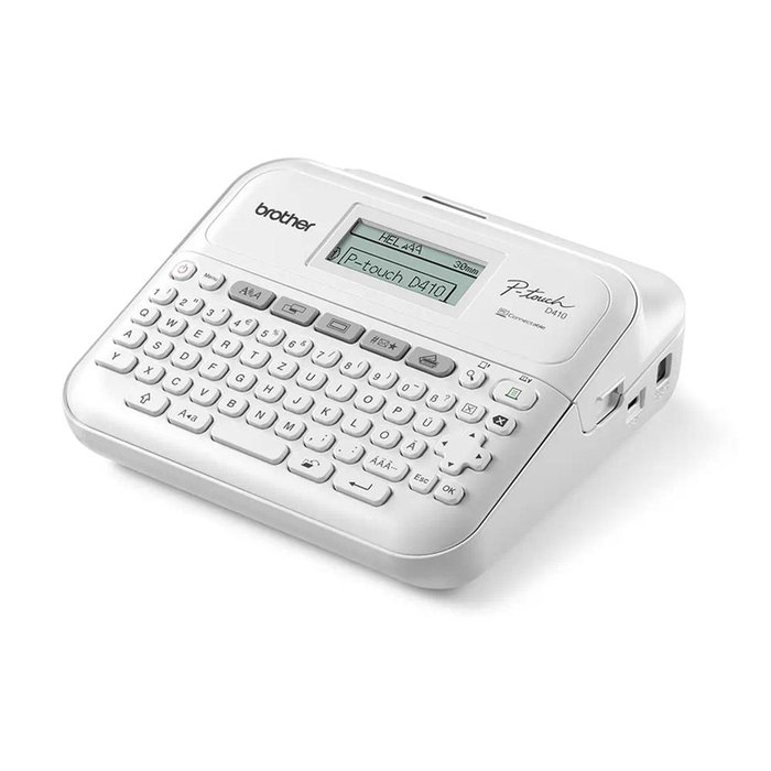 Brother PT-D410 Rotuladora electrónica de sobremesa con conexión a PC