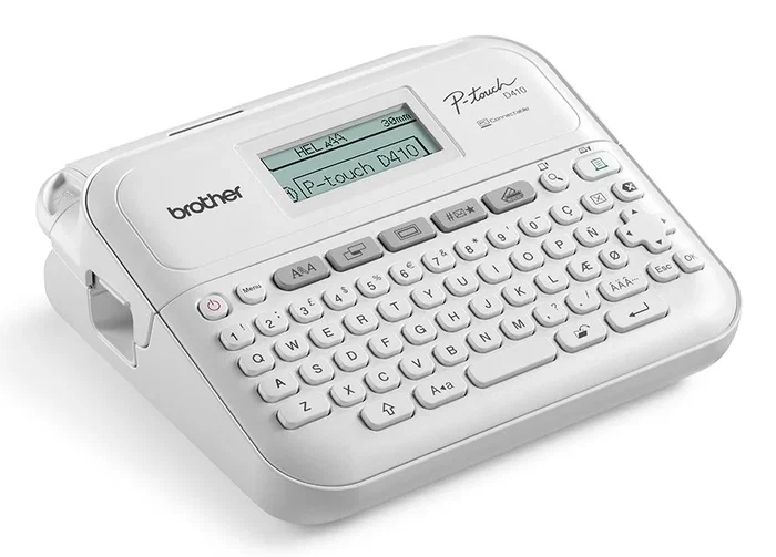 Brother PT-D410 Rotuladora electrónica de sobremesa con conexión a PC