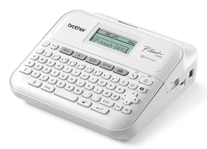 Brother PT-D410 Rotuladora electrónica de sobremesa con conexión a PC