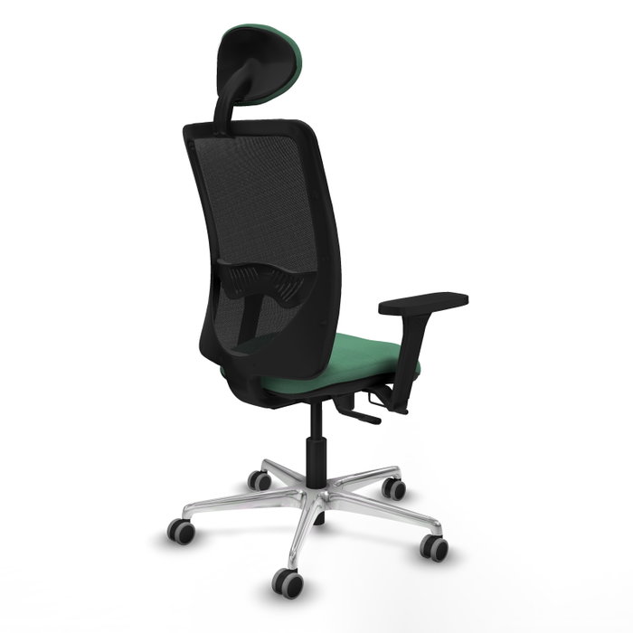 PIQUERAS Y CRESPO Silla de oficina Zulema Verde esmeralda y Negro PIQUERAS Y CRESPO Silla de oficina Zulema Verde esmeralda y Negro