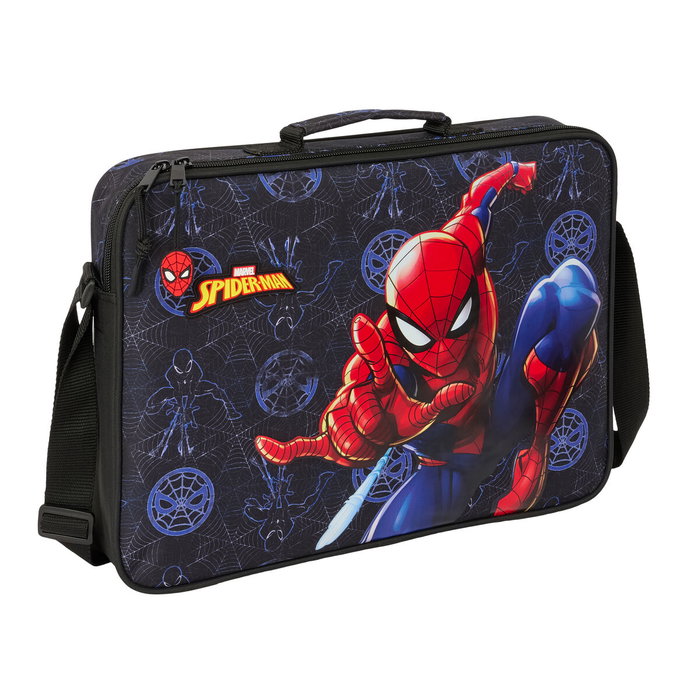 Safta Cartera extraescolares Spider-Man Attack 38x28x6cm