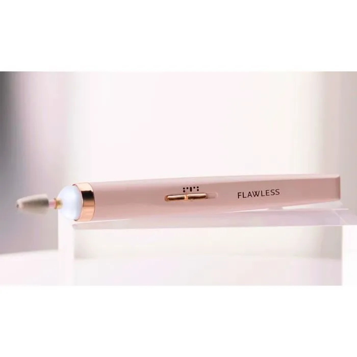 Flawless Finish Lima de Uñas Eléctrica FLA5010724544884 - Kit de Manicura Profesional para Experiencia en el Hogar