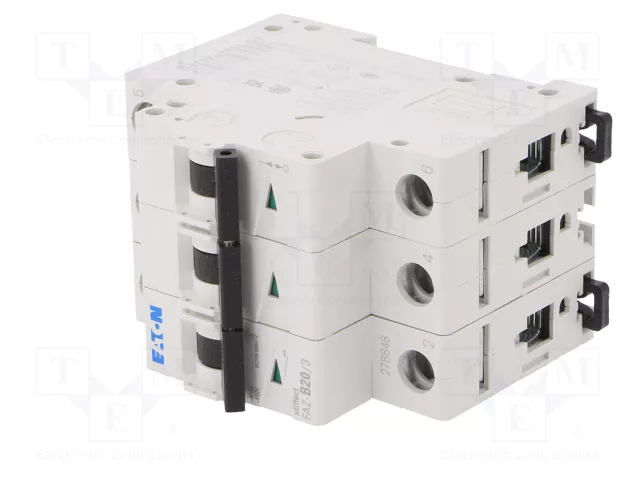 EATON ELECTRIC FAZ-B20/3 Interruptor Magnetotérmico 20A 3 Polos