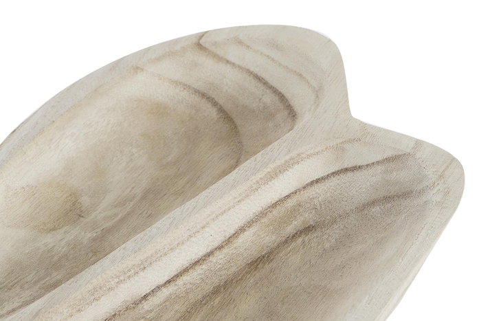 DKD Home Decor Centro Mesa Tropical Marron Claro 21 x 5 x 38 cm