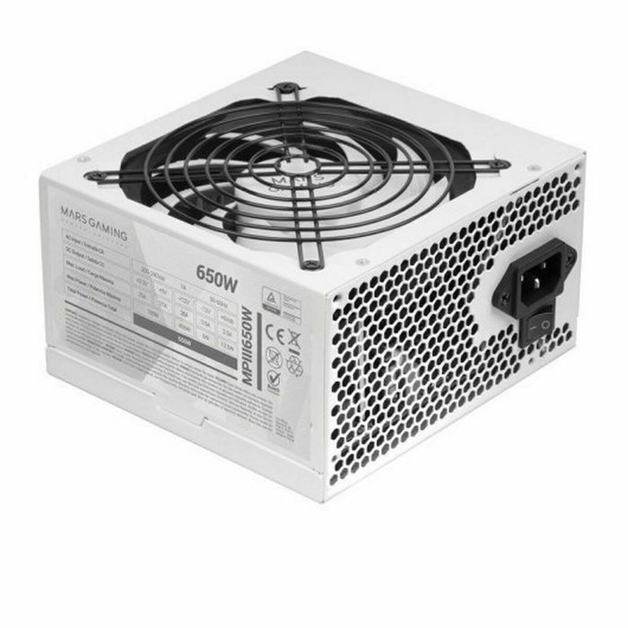 Mars Gaming MPIII650W 650W Blanco