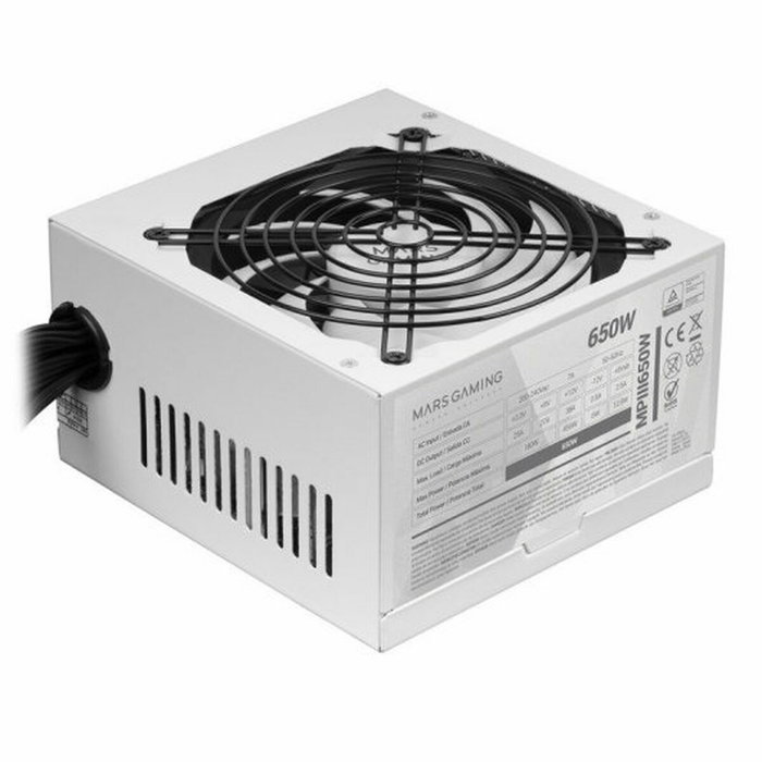 Mars Gaming MPIII650W 650W Blanco