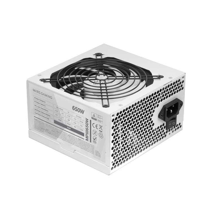 Mars Gaming MPIII650W 650W Blanco