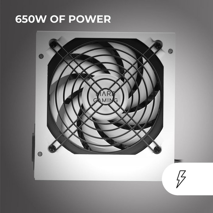 Mars Gaming MPIII650W 650W Blanco