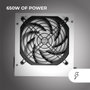 Mars Gaming MPIII650W 650W Blanco