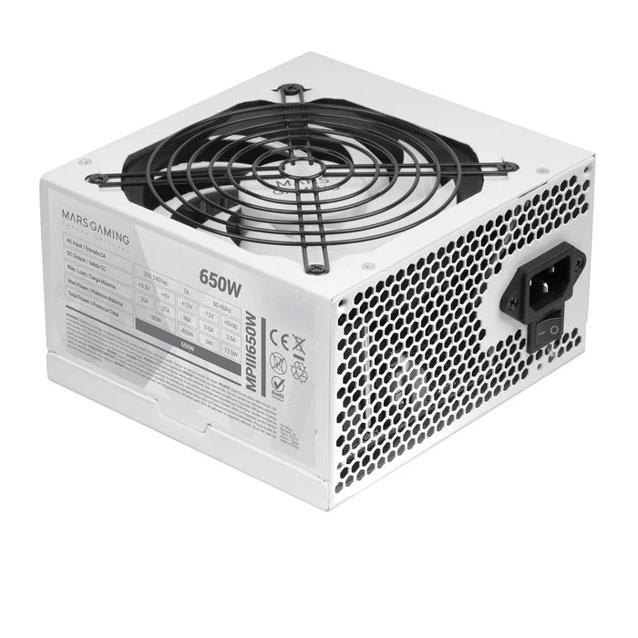 Mars Gaming MPIII650W 650W ATX Blanca