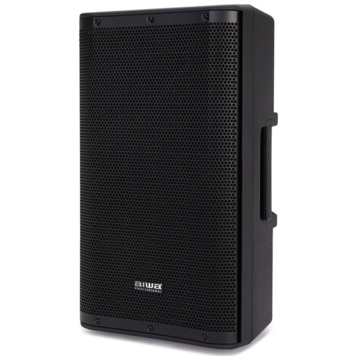 Aiwa Altavoz Activo APRO-12 Negro 250W RMS Biamplificado DSP Bluetooth 12 Pulgadas