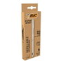 Bic Cristal Renew Plata con Tinta Negra y 2 Recambios