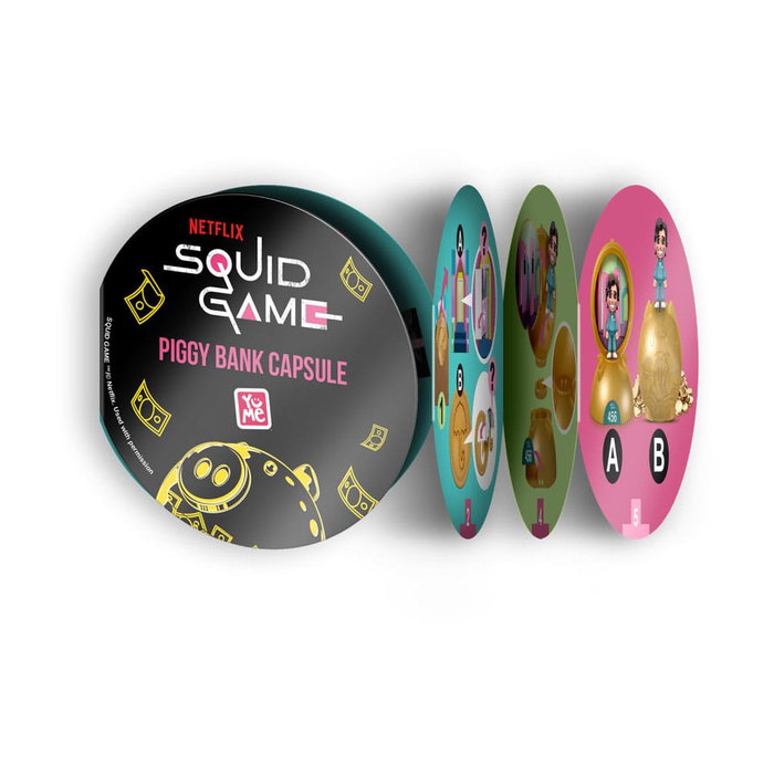 Squid Game Huchas Capsule Surtido (6)