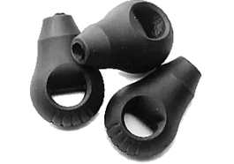 PEARL Juego de 3 Pies de Goma con Suspensión de Aire para Vehículos - Dimensiones: 11.5 x 8 x 3 cm