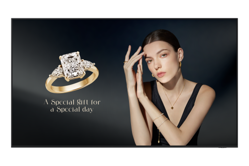 Samsung LH115QHFEBGXEN Pantalla Señalización Digital 115" LCD 4K UHD 1000 cd/m² Wifi Tizen 24/7 Negro