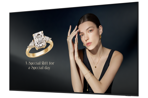 Samsung LH115QHFEBGXEN Pantalla Señalización Digital 115" LCD 4K UHD 1000 cd/m² Wifi Tizen 24/7 Negro