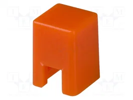 Aratas (Formerly Omron Components) Microconmutador TACT con Botón Cuadrado Naranja de 5,5 mm