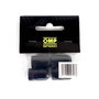OMP Juego de 4 Tuercas Estrella M12x1.25 Cónico Largo 36mm Negro