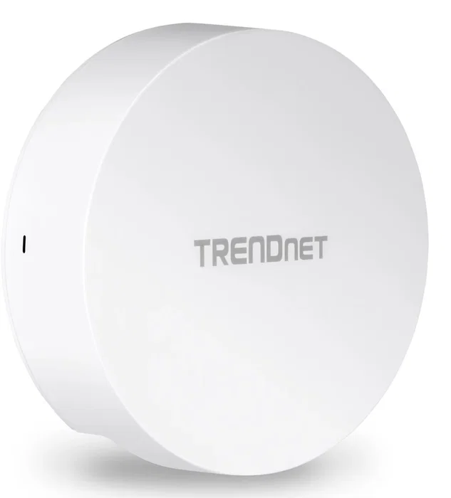 TRENDNET TEW-823DAP Punto de Acceso WiFi AC1300 (1267 Mbps) Interiores, Blanco, Dual-Band 2.4/5 GHz, PoE, MU-MIMO, 16 SSID, WPA3, Techo/Pared
