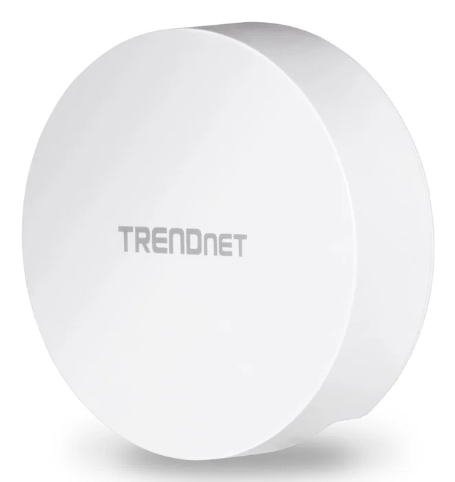 TRENDNET TEW-823DAP Punto de Acceso WiFi AC1300 (1267 Mbps) Interiores, Blanco, Dual-Band 2.4/5 GHz, PoE, MU-MIMO, 16 SSID, WPA3, Techo/Pared