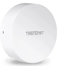 TRENDNET TEW-823DAP Punto de Acceso WiFi AC1300 (1267 Mbps) Interiores, Blanco, Dual-Band 2.4/5 GHz, PoE, MU-MIMO, 16 SSID, WPA3, Techo/Pared