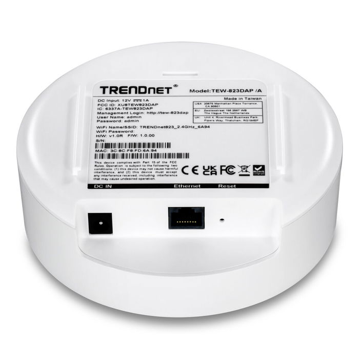 Router Trendnet TEW-823DAP Blanco RJ45 PoE x 1