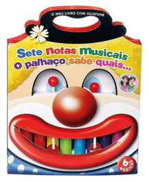 SETE NOTAS MUSICAIS - O MEU PRIMEIRO LIVRO COM XILOFONE, VV.AA. - EURO IMPALA PORTUGUES