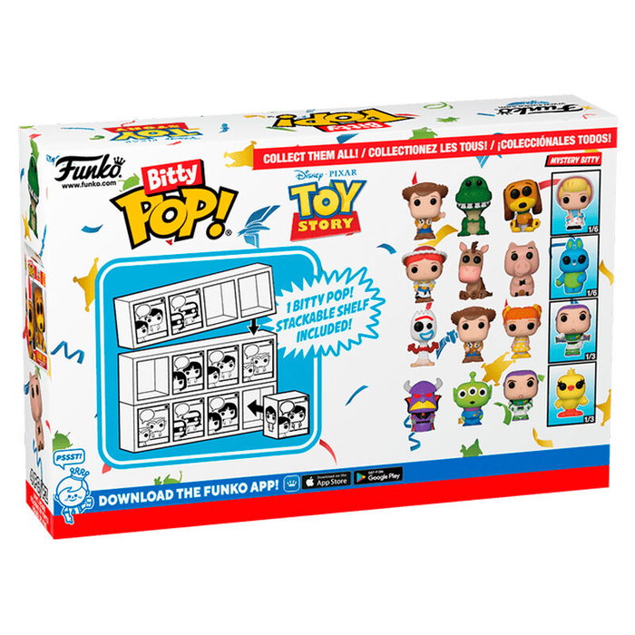 FUNKO Blister 4 figuras Bitty POP Disney Toy Story Zurg