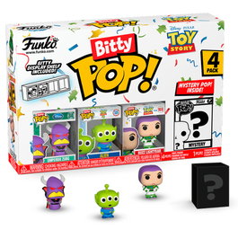 FUNKO Blister 4 figuras Bitty POP Disney Toy Story Zurg