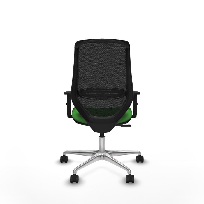 PIQUERAS Y CRESPO Silla de oficina Mardos con mecanismo Sincro, Verde y Negro