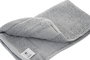 DKD Home Decor Toalla Gris Claro 50 x 30 cm 600gsm Algodón y Poliéster (6 Unidades)