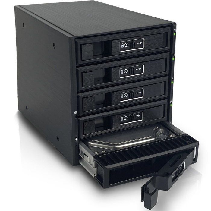 Fantec BP-T3151-12G/6G Backplane para 5x 3,5/2,5 HDD/SSD