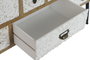 DKD Home Decor Mueble TV Arabe Natural Blanco 120 x 61 x 40 cm