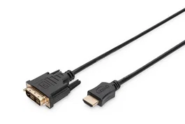 Digitus Cable Adaptador HDMI a DVI-D 2m Negro