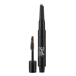 Sleek MakeUP Brow Intensity Máscara & Iluminador 2-en-1, Rosa mediana