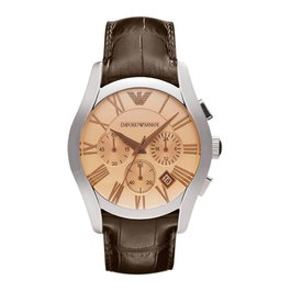 Armani AR1634 con correa de cuero marrón