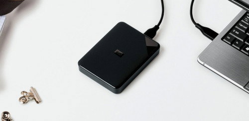 Western Digital Elements SE Disco Duro Externo 5 TB Negro WDBJRT0050BBK-WESN